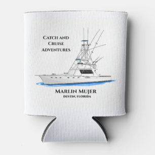 Rafraîchisseur Pour Canette Catch & Cruise Koozie - Destin FL Fishing