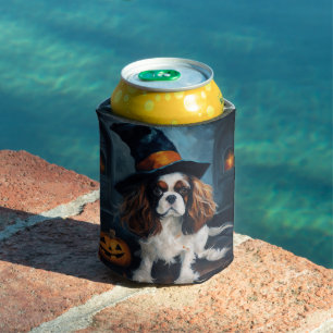 Rafraîchisseur Pour Canette Cavalier King Citrouilles Halloween effrayant