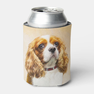 Rafraîchisseur Pour Canette Cavalier Le Roi Charles Spaniel Peinture originale