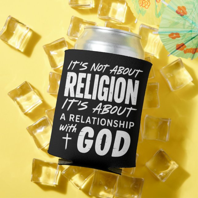 Rafraîchisseur Pour Canette Ce n'est pas à propos de la religion Déclaration d (Été in situ)