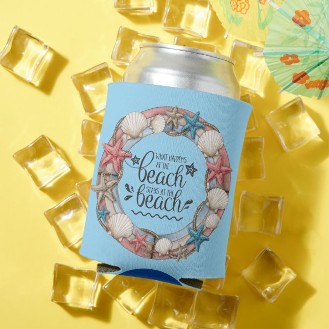 Rafraîchisseur Pour Canette Ce Qui Se Passe À La Plage (Été in situ)