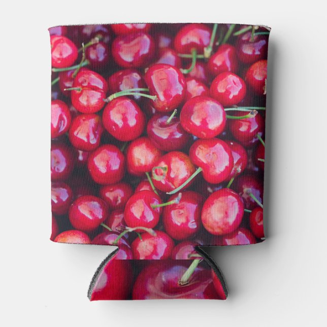 Rafraîchisseur Pour Canette Célébration des cerises de Californie biologique (Devant)