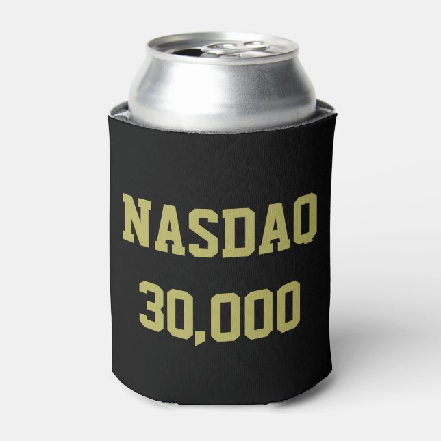 Rafraîchisseur Pour Canette Célébration du NASDAQ à 30000 du marché boursier (Can devant)