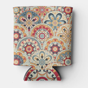 Rafraîchisseur Pour Canette Cercles Abstraits : Papier peint couleur tendance