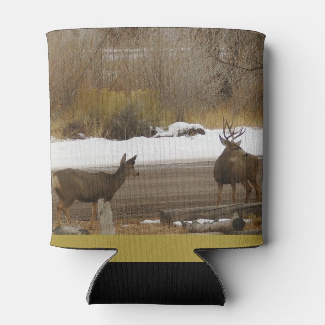 Rafraîchisseur Pour Canette Cerf Couple Can Cooler (Dos)
