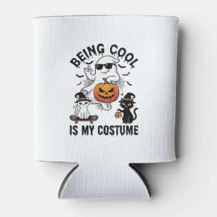 Rafraîchisseur Pour Canette C'est Cool C'est Costume Halloween Fantôme Citroui