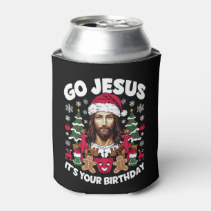 Rafraîchisseur Pour Canette C'est l'anniversaire de Jésus, sale pull de Noël