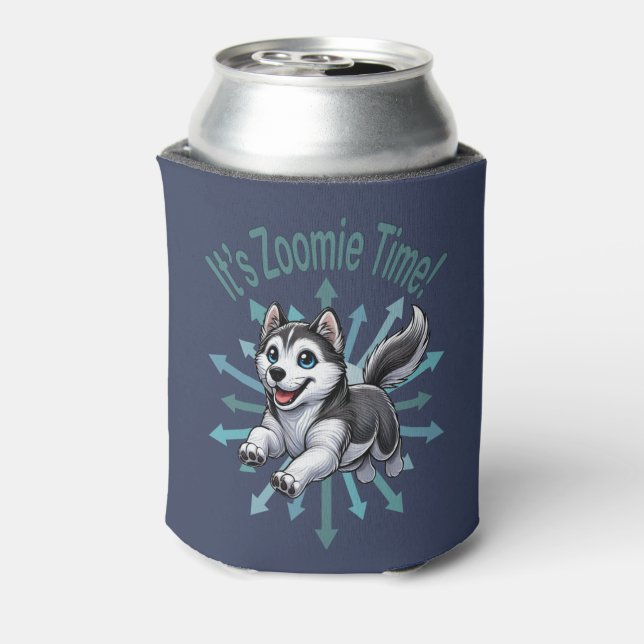 Rafraîchisseur Pour Canette C'est l'heure de Zoomie Husky (Can Dos)
