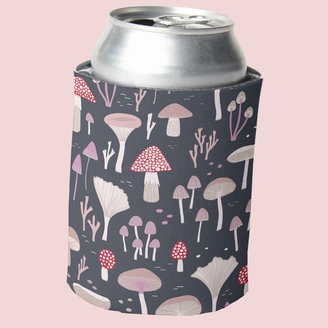 Rafraîchisseur Pour Canette Champignons des Toadstool de champignons (Mushroom toadstool and fungi can cooler)