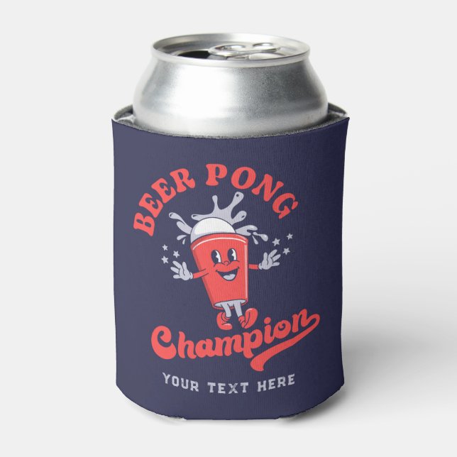 Rafraîchisseur Pour Canette Champion de la bière Pong amusant jeu de boisson (Can devant)