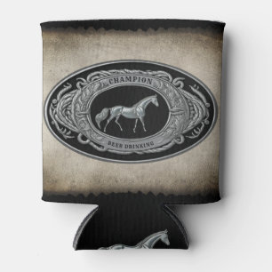 Rafraîchisseur Pour Canette Champion Rodeo Bière Boire Pays Western Belt