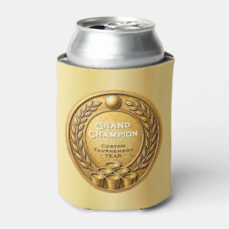 Rafraîchisseur Pour Canette Championnat du Tournoi de Beer Pong de la Médaille