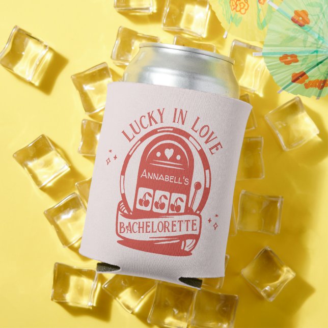 Rafraîchisseur Pour Canette Chanceux au Casino Main Dessinée Bachelorette de V (Été in situ)