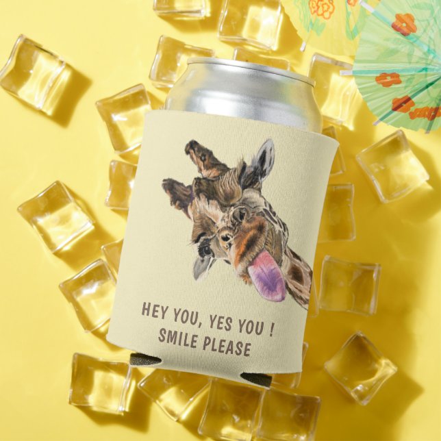 Rafraîchisseur Pour Canette Charnue Giraffe Peut refroidir (Été in situ)