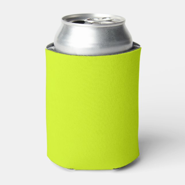Rafraîchisseur Pour Canette Chartreuse Couleur jaune uni (Can devant)