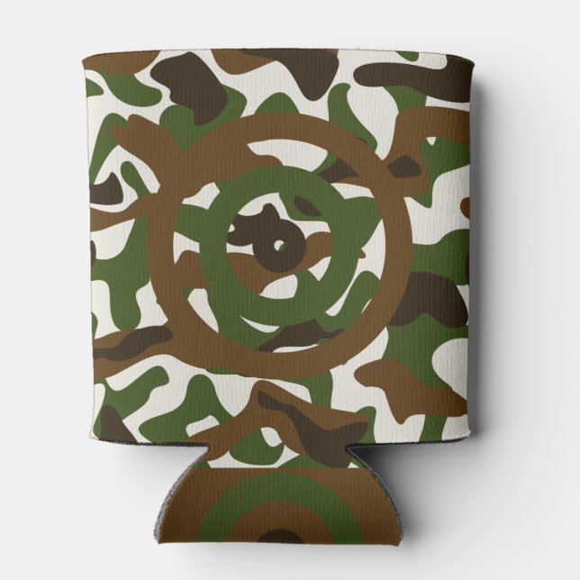 Rafraîchisseur Pour Canette Chasse Pêche Sportsman Camouflage Foam (Dos)