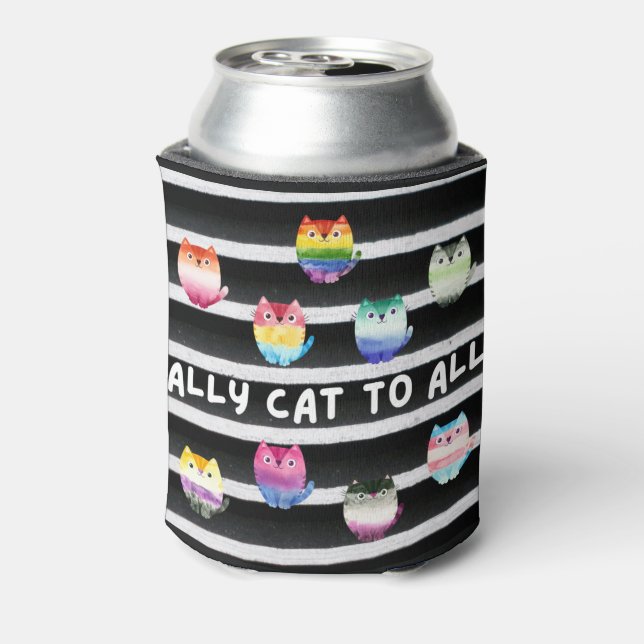 Rafraîchisseur Pour Canette Chat allié à tous (Can Dos)