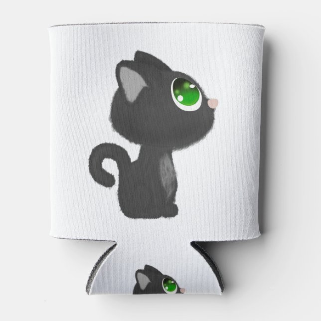 Rafraîchisseur Pour Canette Chat Little Chat Feline Animaux animaux domestique (Devant)