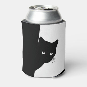 Rafraîchisseur Pour Canette Chat noir