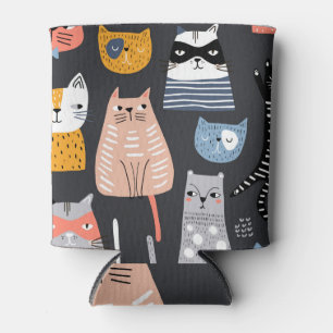 Rafraîchisseur Pour Canette Chatons Joueurs : Tonceaux Whimsical