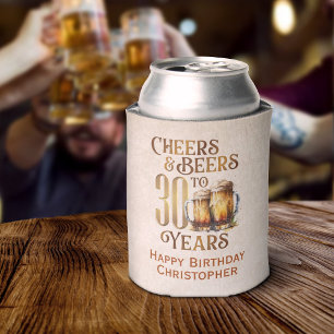 Rafraîchisseur Pour Canette Cheers & Beers 30e anniversaire
