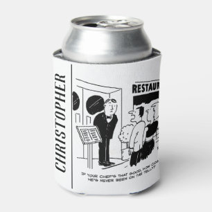 Rafraîchisseur Pour Canette Chef au restaurant Not Bein on Television Cartoon