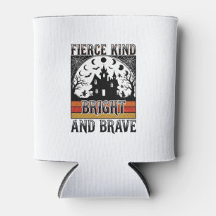Rafraîchisseur Pour Canette Chemise d'autonomisation Halloween Brave Vintage S