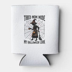 Rafraîchisseur Pour Canette Chemise de maman d'Halloween Costume fatigué Graph