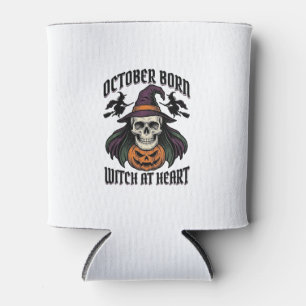 Rafraîchisseur Pour Canette Chemise de sorcière d'octobre Vintage Halloween An