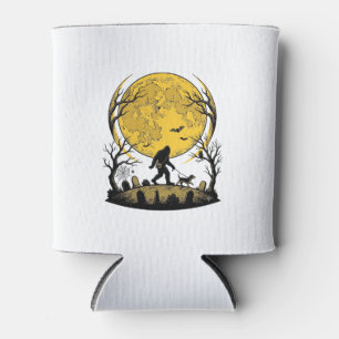 Rafraîchisseur Pour Canette Chemise Halloween Bigfoot Pleine Lune Promenade Ch