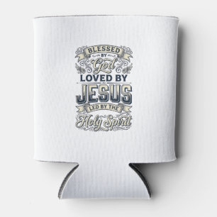 Rafraîchisseur Pour Canette Chemise Vintage Esprit Saint Jésus Dieu Bénit
