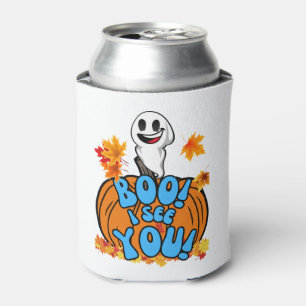 Rafraîchisseur Pour Canette Chérie Halloween fantôme Boo ! Je Te Vois ! Autoco