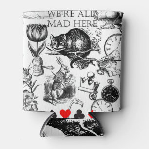 Rafraîchisseur Pour Canette Cheshire Chat classique alice au merveilleux fou