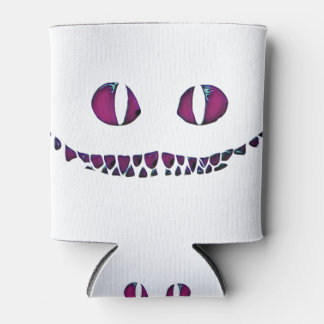 Rafraîchisseur Pour Canette Chester chat visage fumée grise Alice au pays des 