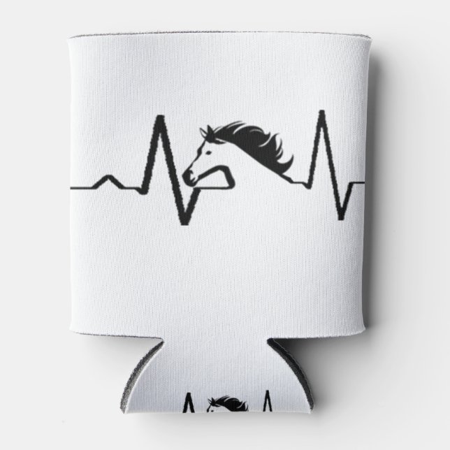 Rafraîchisseur Pour Canette Cheval ECG (Devant)