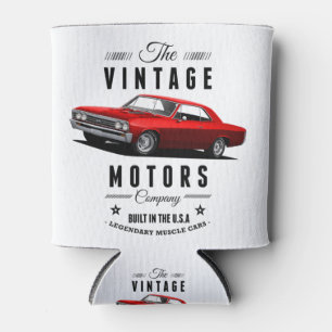 Rafraîchisseur Pour Canette Chevelle des moteurs Vintages