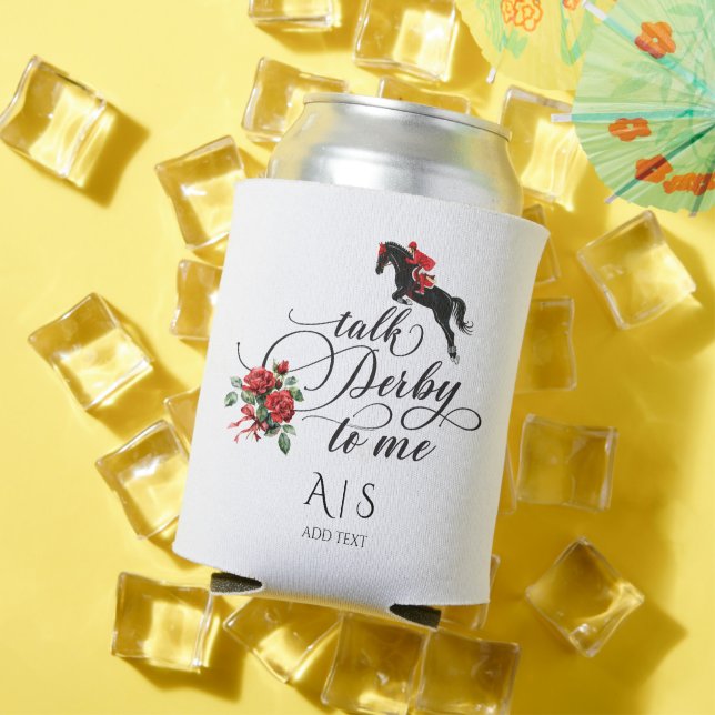 Rafraîchisseur Pour Canette Chic Parler Derby À Moi Course Course Cheval Eques (Été in situ)