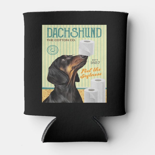 Rafraîchisseur Pour Canette Chien Dachshund (Devant)
