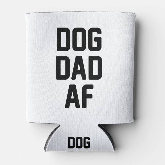 Rafraîchisseur Pour Canette Chien papa AF (Devant)