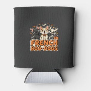 Rafraîchisseur Pour Canette Chiens Boo français Bulldog français Halloween Des