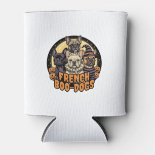Rafraîchisseur Pour Canette Chiens de French Boo Halloween Création Bouledogue