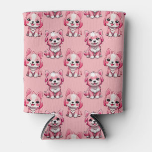 Rafraîchisseur Pour Canette Chiens roses mignons