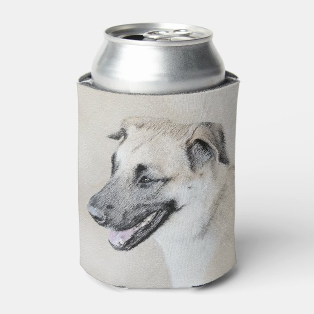 Rafraîchisseur Pour Canette Chinook (oreilles d'hélicoptère) Peinture - Chien  (Can devant)