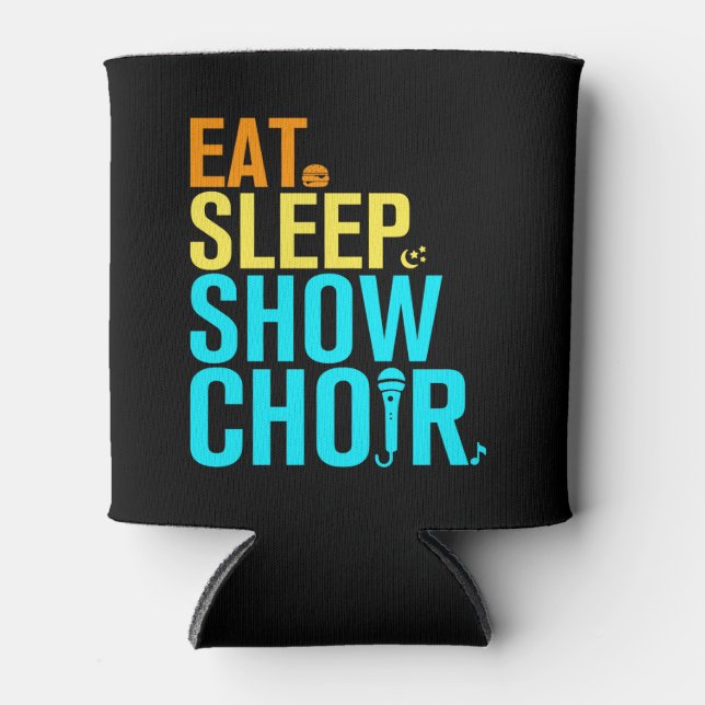 Rafraîchisseur Pour Canette Chorale du spectacle du sommeil (Devant)