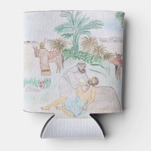 Rafraîchisseur Pour Canette Christian Artwork Le bon samaritain