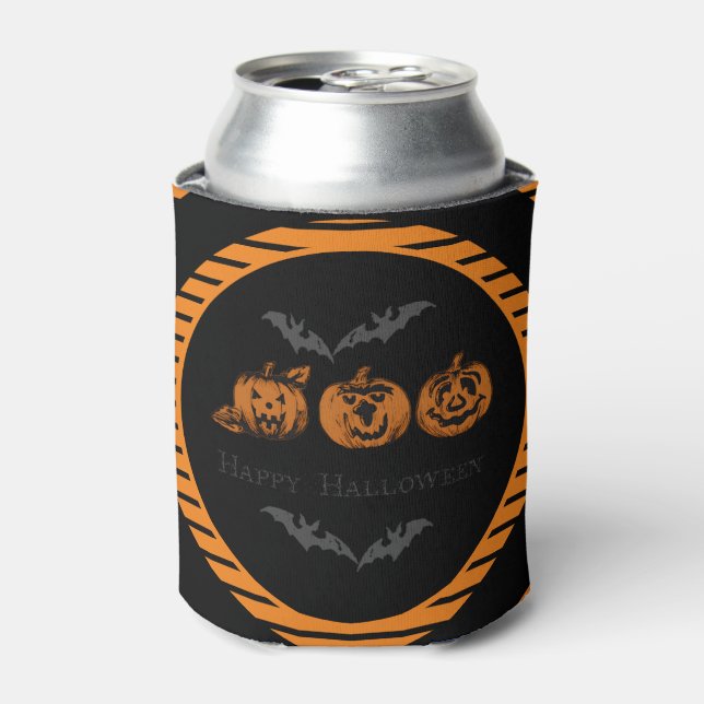 Rafraîchisseur Pour Canette Chute/Halloween/Pâte de citrouille (Can devant)