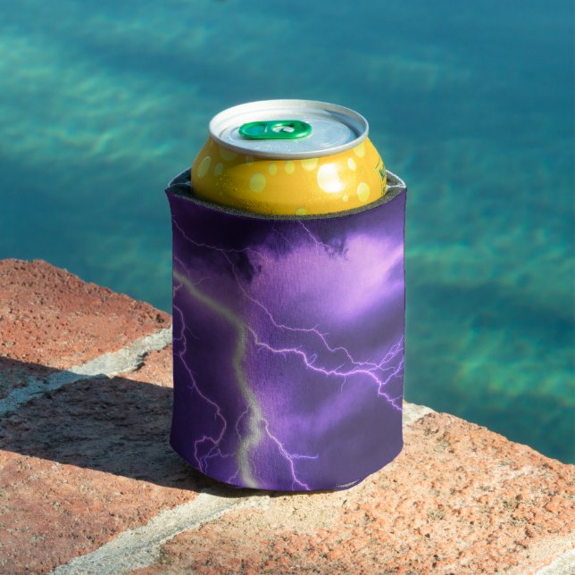 Rafraîchisseur Pour Canette ciel magnifique, tonnerre (Piscine in situ)