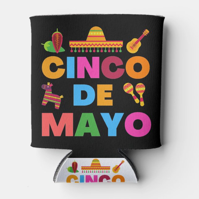 Rafraîchisseur Pour Canette Cinco De Mayo (Devant)