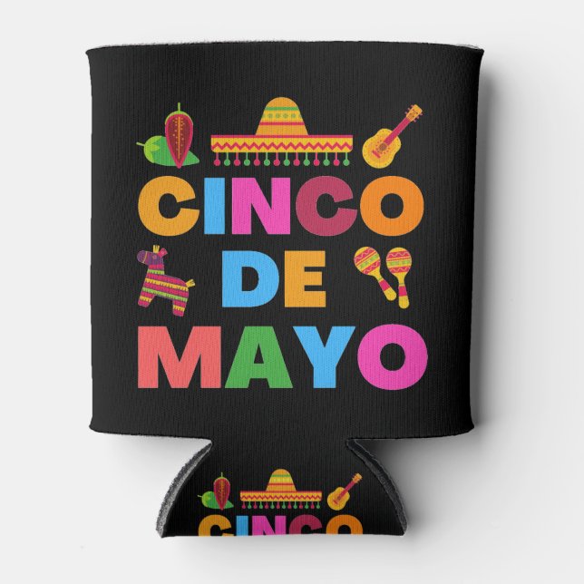 Rafraîchisseur Pour Canette Cinco De Mayo (Devant)