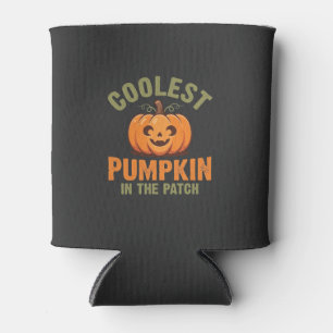 Rafraîchisseur Pour Canette Citrouille la plus cool du patch Design Halloween